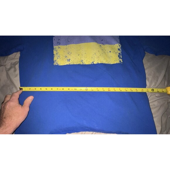 Ukraine Flag Jersey Design Unisex Crewneck Sweatshirt 2XL Pre-Owned VGC - Picture 3 of 12